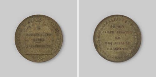 Eed van Leopold van Saksen-Coburg op de constitutie by anonymous