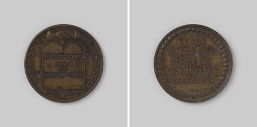 Eed van Leopold van Saksen-Coburg op de constitutie by anonymous