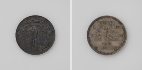 Intocht van Leopold I en Louise Maria by Laurent Joseph Hart