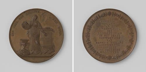 Honderdjarig bestaan van de kweekschool der Doopsgezinden te Amsterdam en driehonderjarige herdenking van het uittreden van Menno Symonsz. by David van der Kellen (1804-1879)