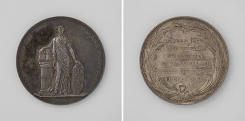 Tweede eeuwfeest van de Nederlandse bijbelvertaling by David van der Kellen (1804-1879)