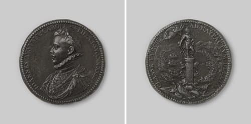 Overwinning op de Turken in de slag bij Lepanto by Giovanni V. Melon