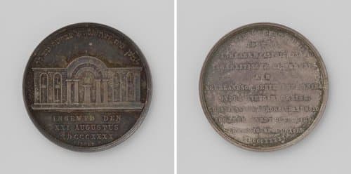 Oprichting van een synagoge te Maastricht by Jacob Wiener
