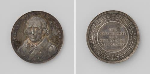 Overlijden van Petrus Smidt van Gelder by Johannis Petrus Schouberg