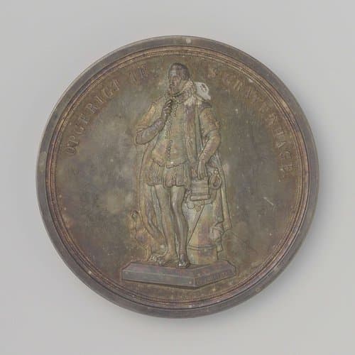 Oprichting van een standbeeld voor Willem I, prins van Oranje