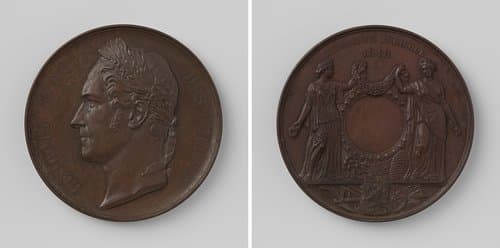 Tentoonstelling van Landbouw te Brussel, ter ere van Leopold I, koning der Belgen by Leopold Wiener