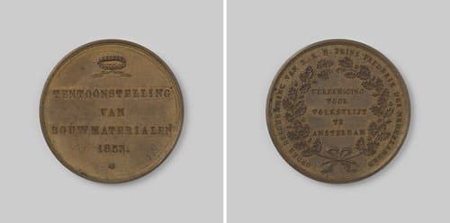 Tentoonstelling van bouwmaterialen, georganiseerd door de Vereeniging voor Volksvlijt te Amsterdam by anonymous
