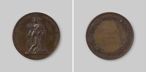 Societe de Flore te Brussel by Joseph Pierre Braemt