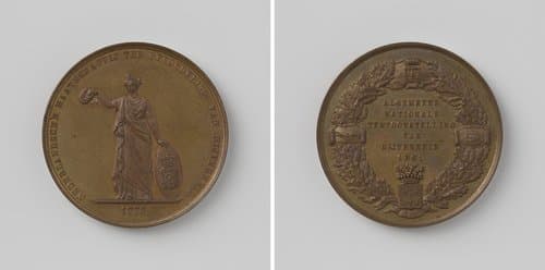 Algemeene Nationale tentoonstelling van Nijverheid te Haarlem by David van der Kellen (1804-1879)