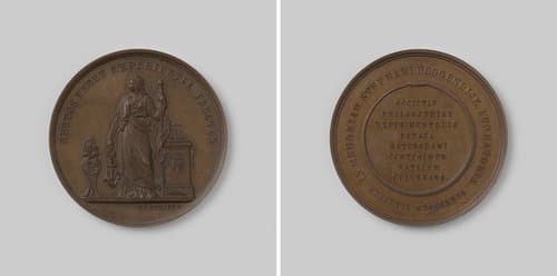 Eerste eeuwfeest van het Bataafsch Genootschap van proefondervindelijke wijsbegeerte te Rotterdam, ter ere van de oprichter Steven Hoogendijk by Johan Philip Menger