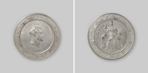 Duitse overwinningen in de Frans-Pruisische oorlog, ter ere van Wilhelm I, koning van Pruisen by anonymous