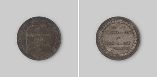 Eed van Leopold van Saksen-Coburg op de constitutie by anonymous