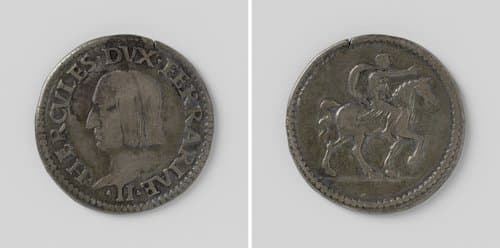 Ercole I d'Este, hertog van Ferrara by anonymous