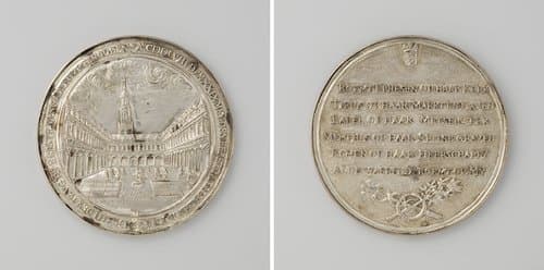Voltooiing van de beurs te Amsterdam in 1613