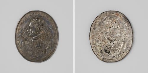 Huwelijk van Frederik van de Palts met Elisabeth van Engeland by Monogrammist IDB (medailleur)