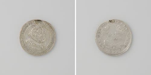 Hulde van de Staten van Oostenrijk aan Albertus en Isabella by Monogrammist CH (medailleur)