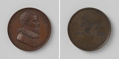 Dood van Simon Stevin by Adolphe Jouvenel