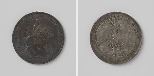 Johan Georg I, keurvorst van Saksen verkrijgt Lausitz by anonymous