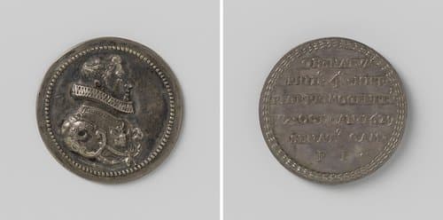Geboorte van Balthasar Karel, eerste zoon van Philips IV, penning geslagen op last van de raad van Kamerijk by anonymous
