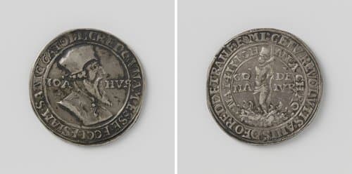 Verbranding van Johannes Hus by anonymous