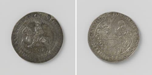 Taler uit Württemburg-Teck op naam van hertog Ulrich (1498-1550) by Albrecht Scholderer