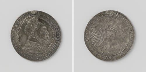 Guldengroschen van Frederik III de Wijze van Saksen by Hans Kraft (der Ältere)