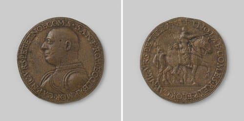 Niccolo Ursini, graaf van Pitigliano en Nola, benoemd tot veldheer van Venetië by anonymous