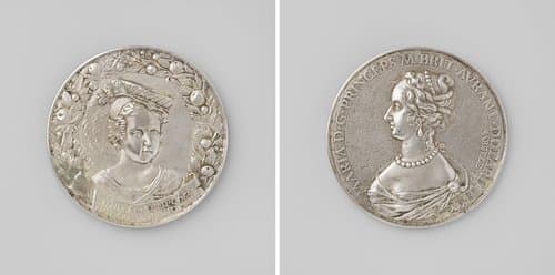 Willem III, prins van Oranje-Nassau en zijn moeder Maria van Engeland