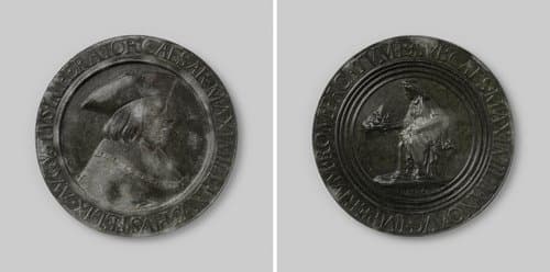 Maximiliaan I by Hans Daucher