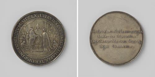 Huwelijk van Lodewijk XIV met Maria Theresia van Oostenrijk