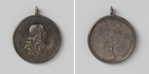 Terugkeer en plechtige inhaling van Karel II in Londen by anonymous