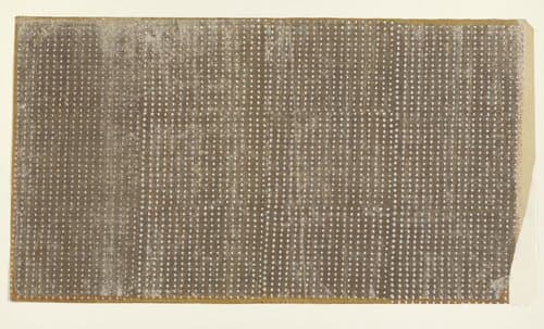 Blad met ruitenpatroon (één van acht identieke bladen) by anonymous