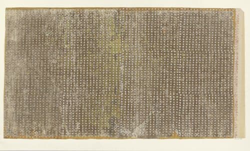 Blad met ruitenpatroon (één van acht identieke bladen) by anonymous