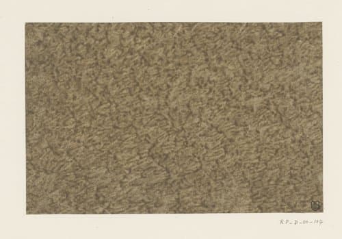 Geaderd stijfselverfpapier in bruin by anonymous
