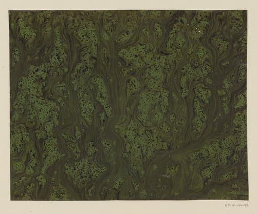 Boomwortelmarmer in zwart en groen by anonymous
