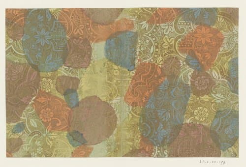 Blad met Lodewijk XIV-ornament by anonymous