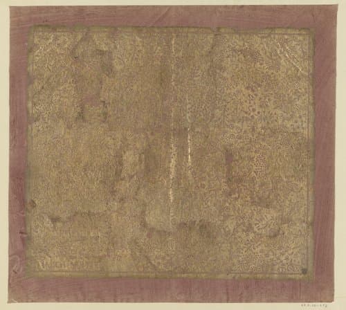 Blad met ranken met vruchten