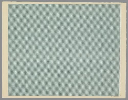 Blad met schaakbordpatroon by anonymous