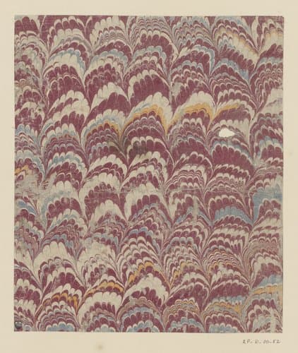 Golvende dubbelkammarmer in rood by anonymous