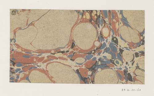 Kiezelmarmer in oranje by anonymous