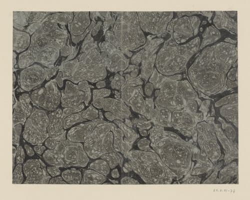 Granietmarmer in zwart en grijs by anonymous