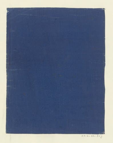 Effen blauw papier by anonymous