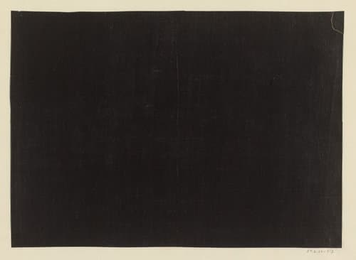 Effen zwart papier by anonymous
