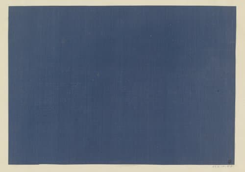 Effen blauw papier by anonymous