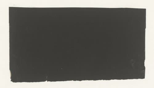 Effen zwart papier by anonymous