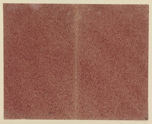 Rood gevlekt papier by anonymous