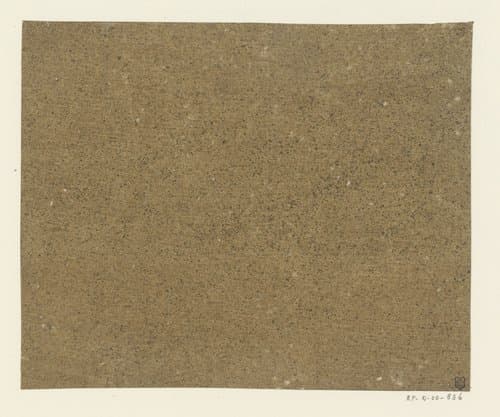 Zwart gespikkeld bruin papier by anonymous