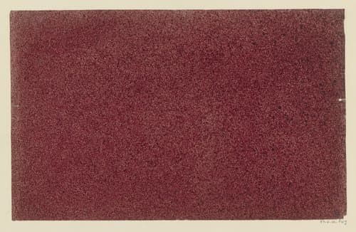 Rood gevlekt papier by anonymous
