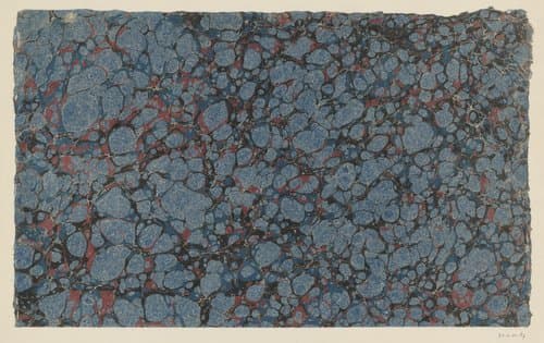 Graniet-kiezelmarmer in blauw by anonymous