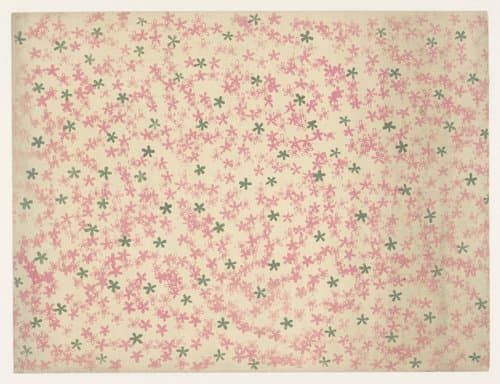 Strooipatroon van bloemen by anonymous
